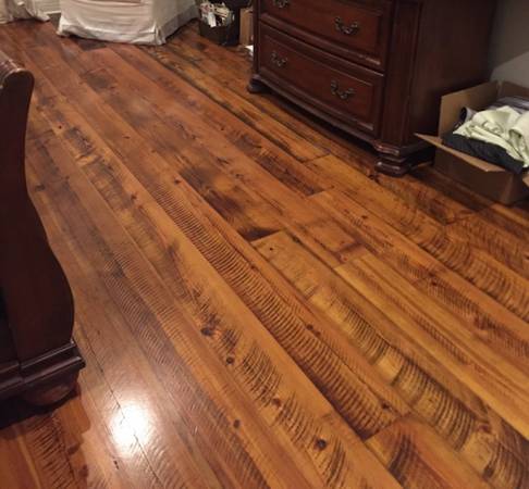 Waterproof Thermally Modified Antique heart pine flooring