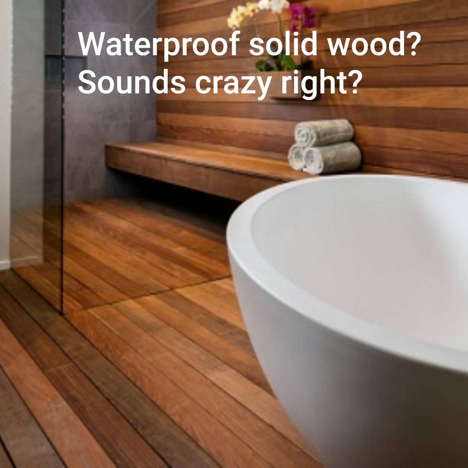 Waterproof Solid Hardwood Flooring