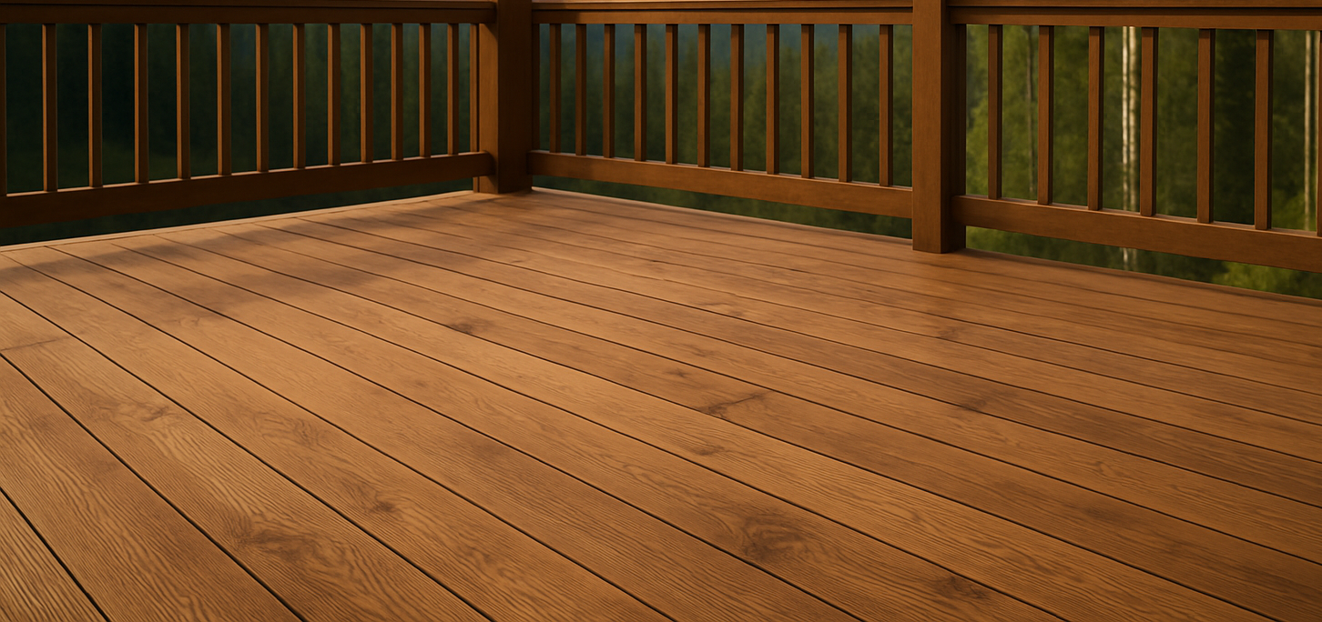 White oak  Decking